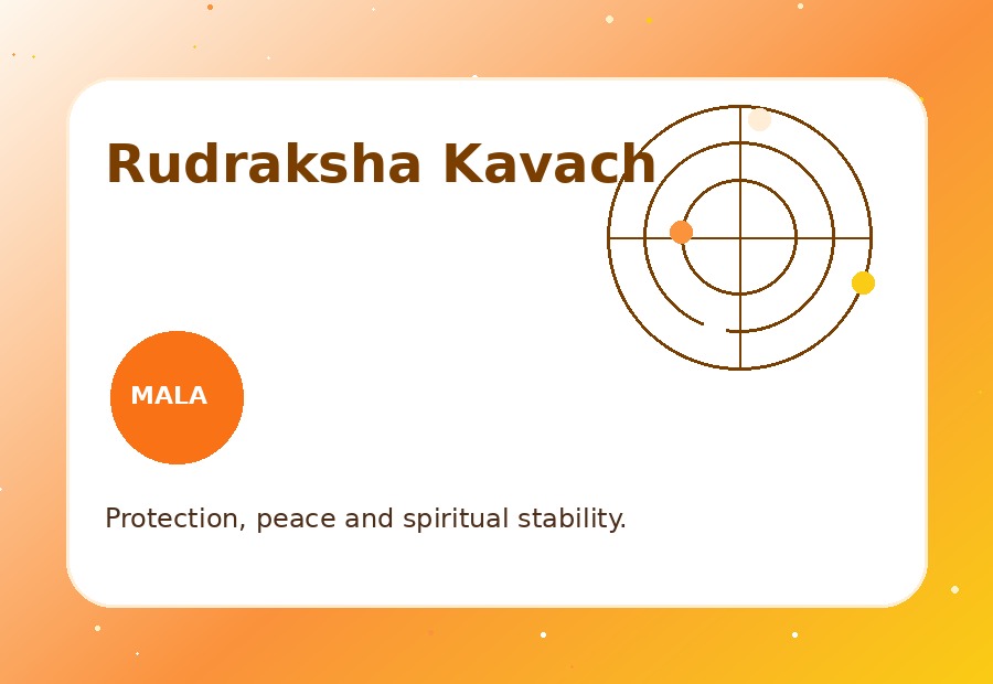 Rudraksha Protection Kavach